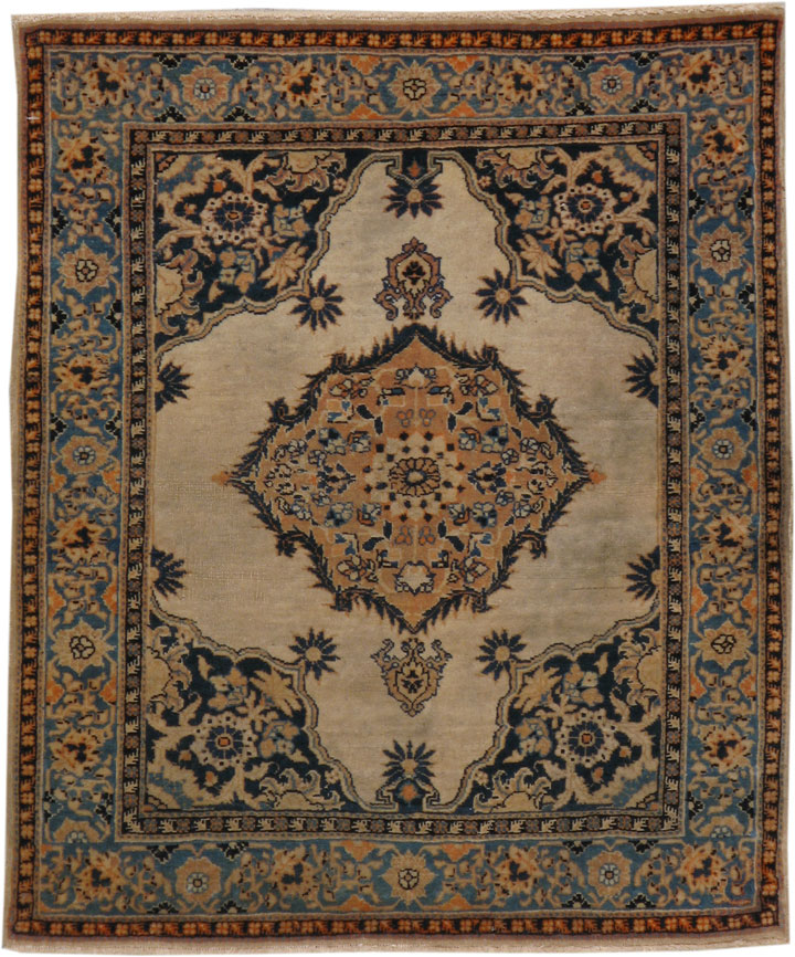 Antique Persian Tabriz Hagi Jalili Rug, No.17788 - Gsblank