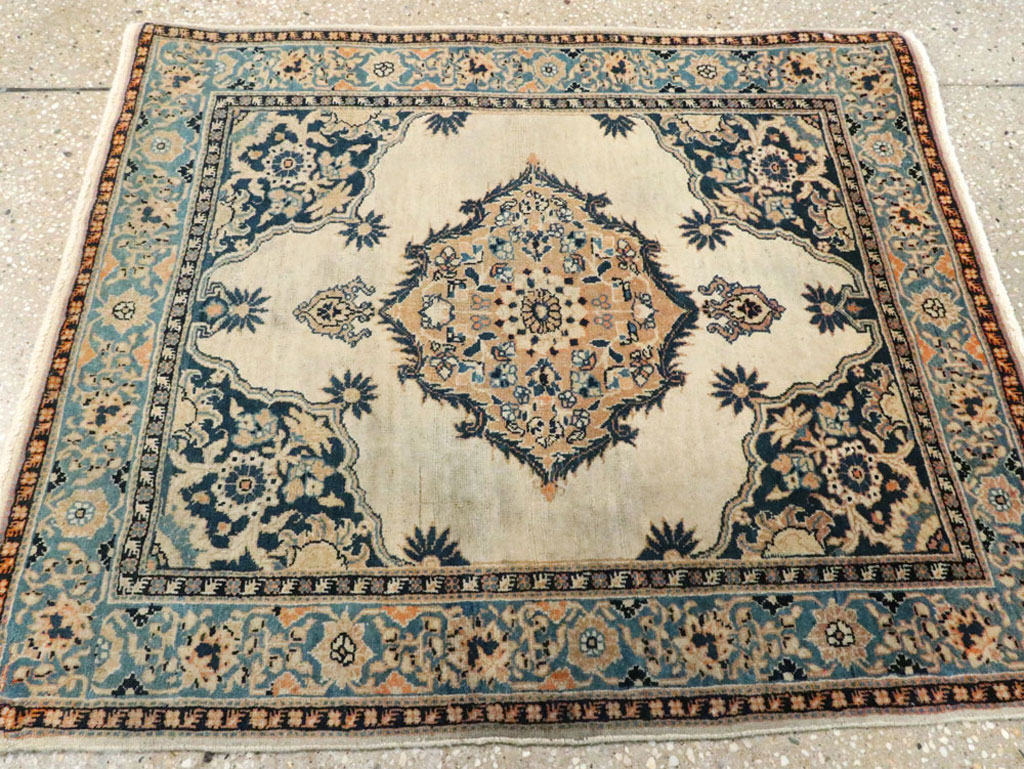 Antique Persian Tabriz Hagi Jalili Rug, No.17788 - Gsblank