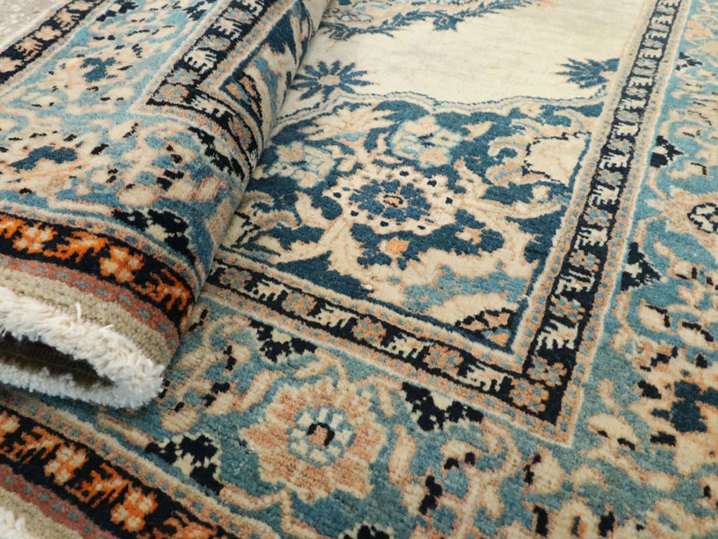 Antique Persian Tabriz Hagi Jalili Rug, No.17788 - Gsblank