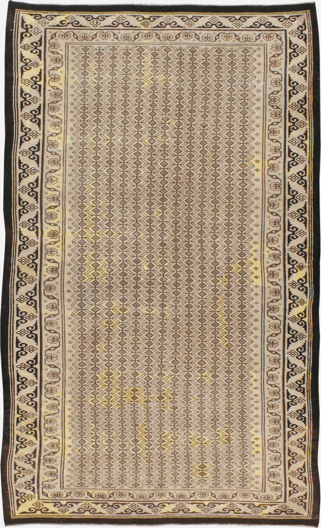 Vintage Indian Agra Rug, No.17800 - Gsblank