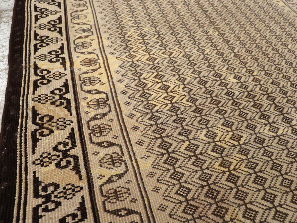 Vintage Indian Agra Rug, No.17800 - Gsblank