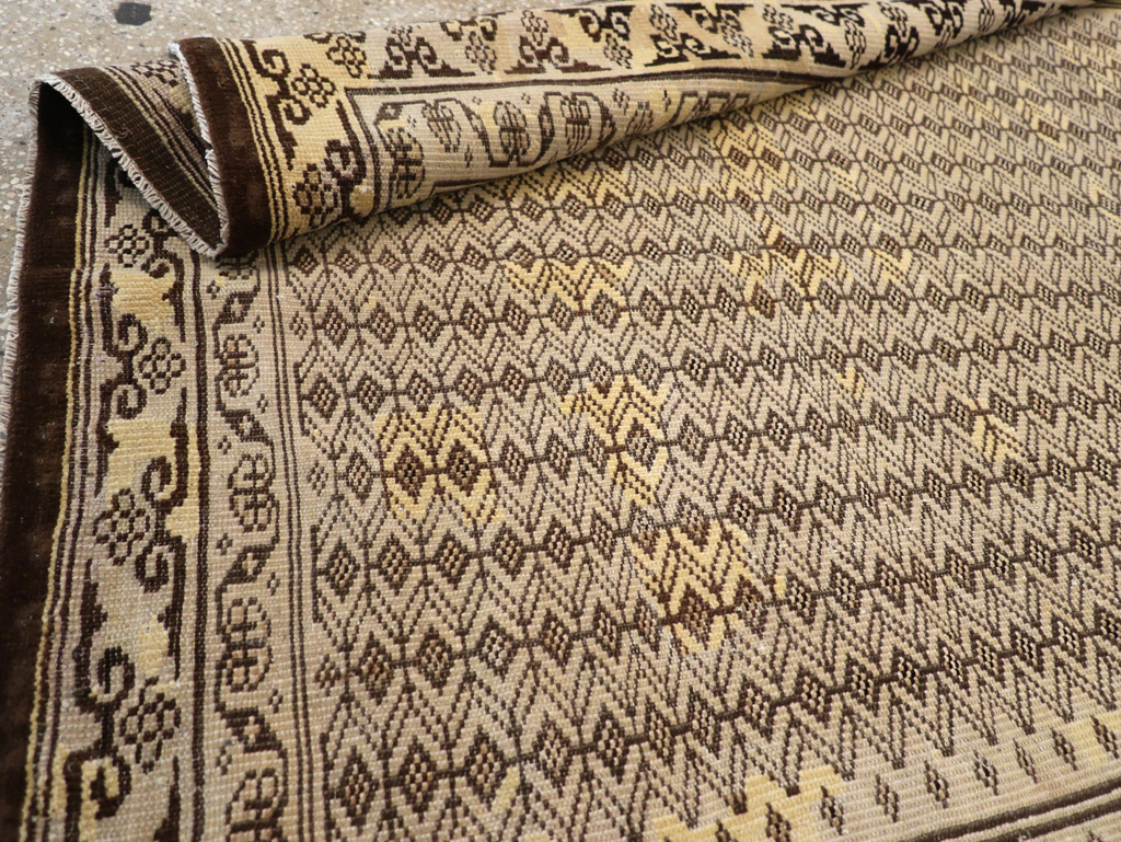 Vintage Indian Agra Rug, No.17800 - Gsblank