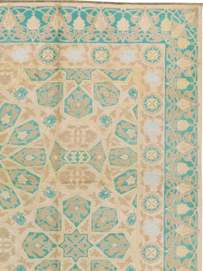 Antique Indian Cotton Agra Carpet, No.17806 - Gsblank