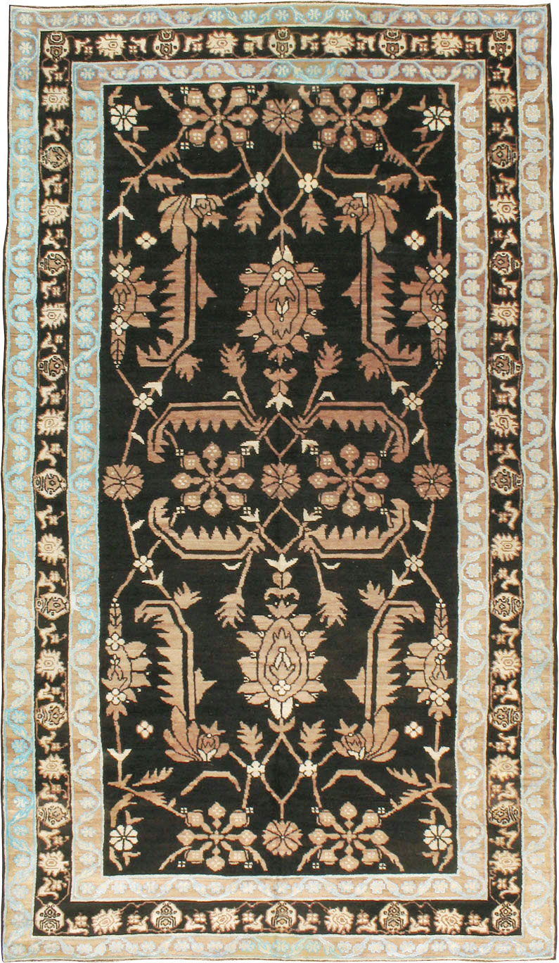 Vintage Indian Cotton Agra Carpet, No.17808 - Gsblank