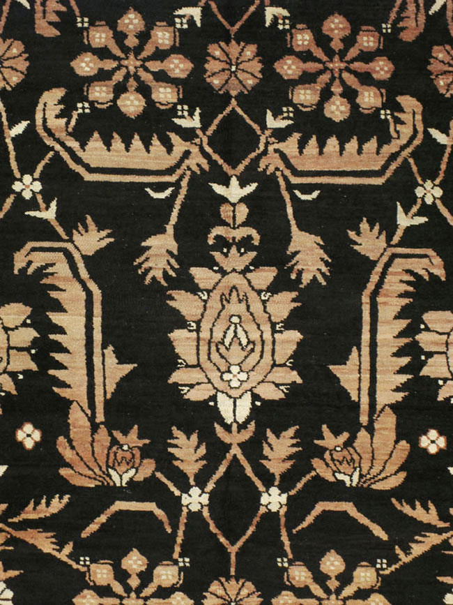 Vintage Indian Cotton Agra Carpet, No.17808 - Gsblank