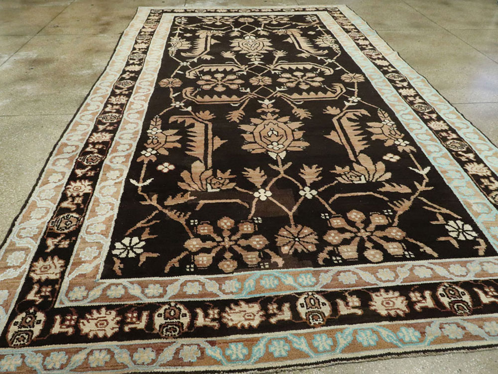 Vintage Indian Cotton Agra Carpet, No.17808 - Gsblank