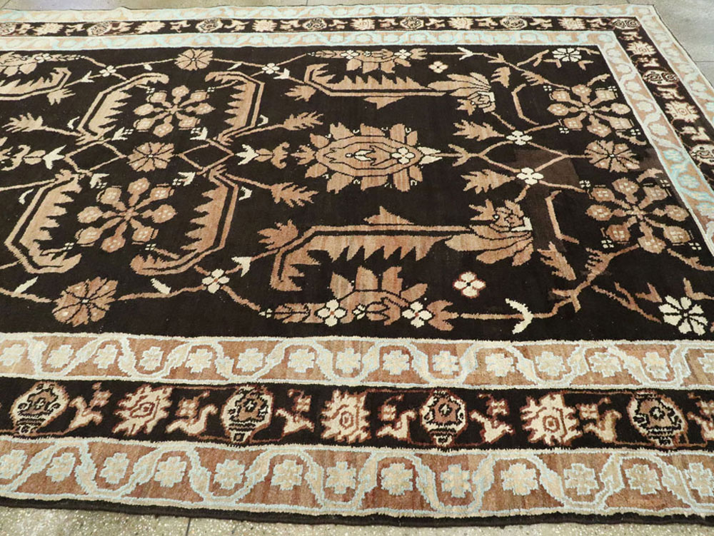 Vintage Indian Cotton Agra Carpet, No.17808 - Gsblank