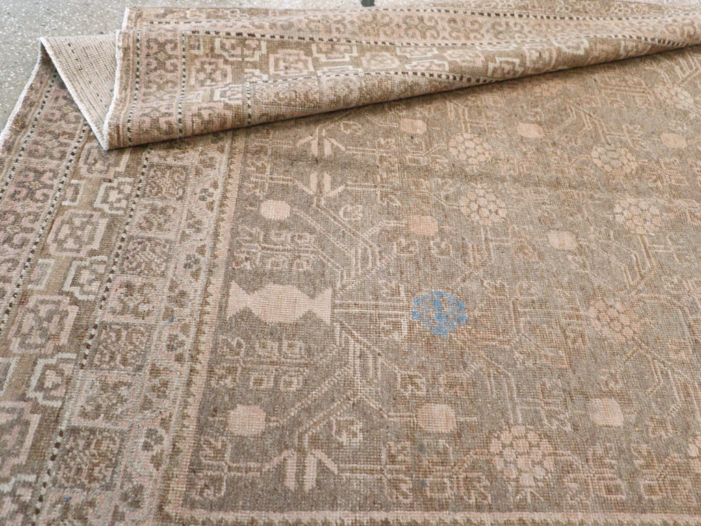 Vintage East Turkestan Khotan Carpet, No.17886 - Gsblank