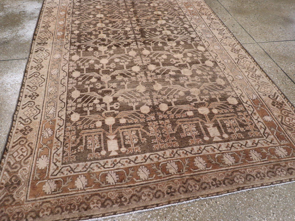 Vintage East Turkestan Khotan Carpet, No.17887 - Gsblank