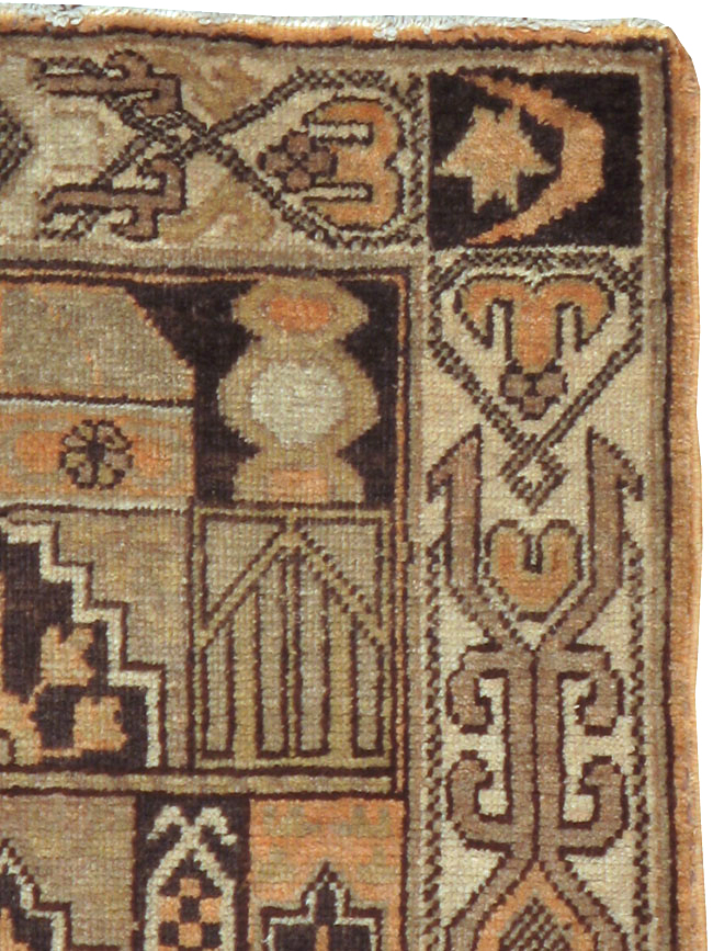 Antique East Turkestan Khotan Rug, No.17897 - Gsblank