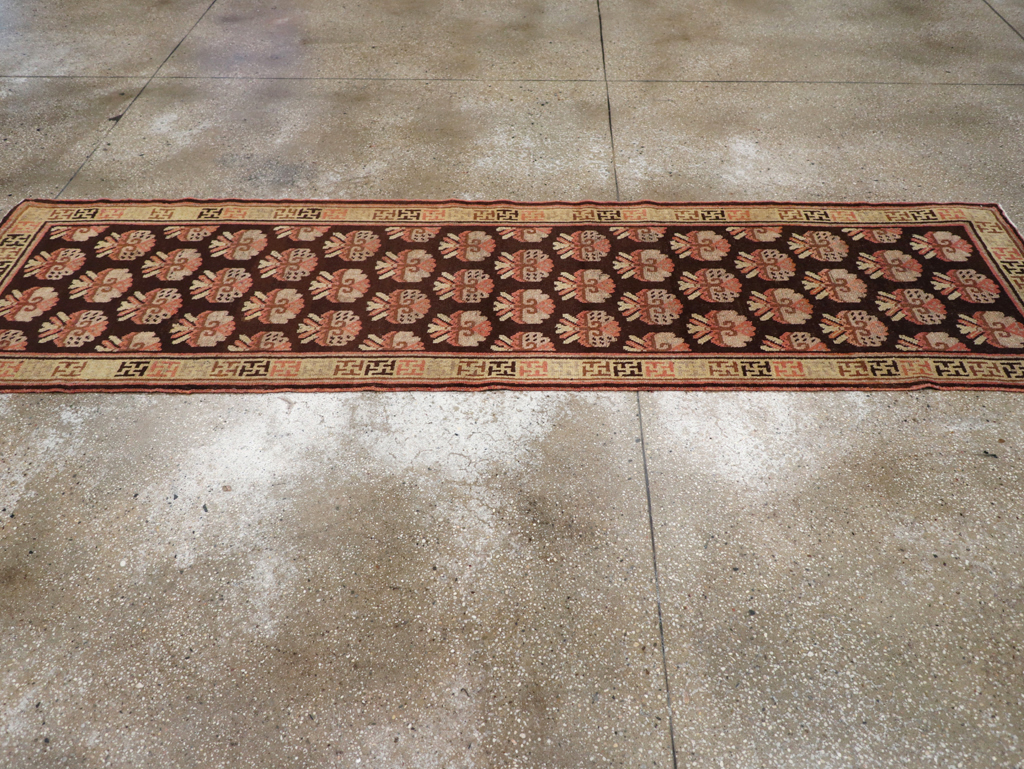 Vintage East Turkestan Khotan Runner, No.17909 - Gsblank