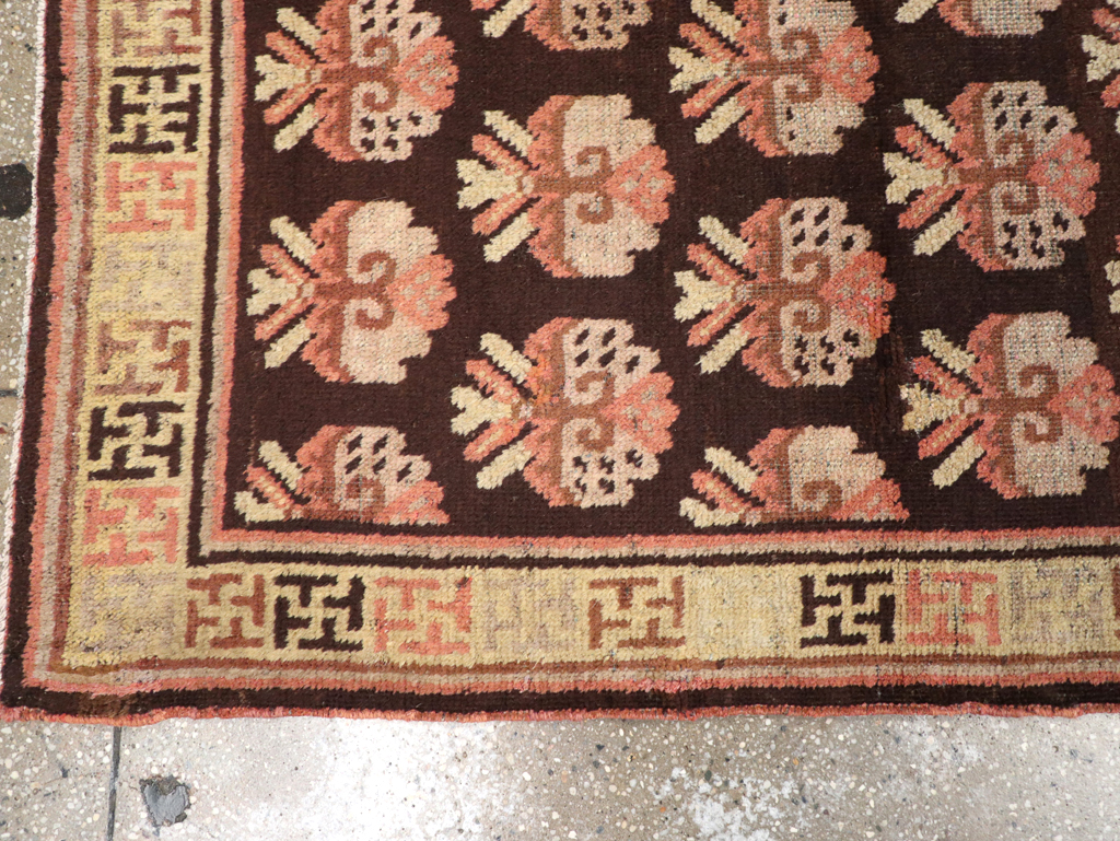 Vintage East Turkestan Khotan Runner, No.17909 - Gsblank