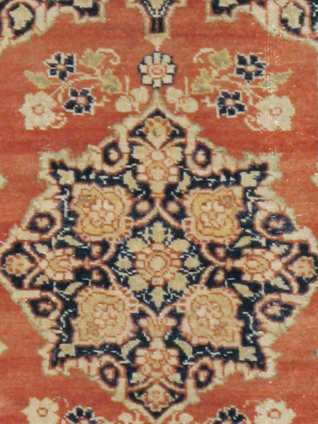 Antique Persian Tabriz Hagi Jalili Rug, No.17918 - Gsblank