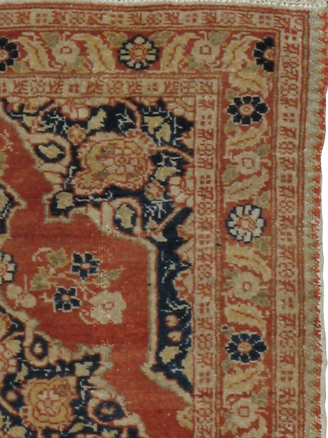 Antique Persian Tabriz Hagi Jalili Rug, No.17918 - Gsblank