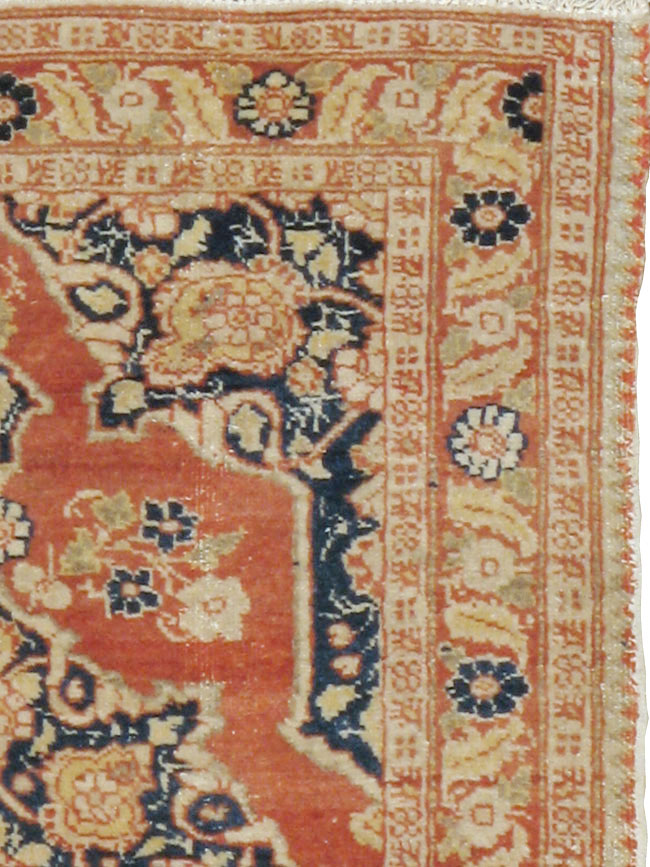 Antique Persian Tabriz Hagi Jalili Rug, No.17918 - Gsblank