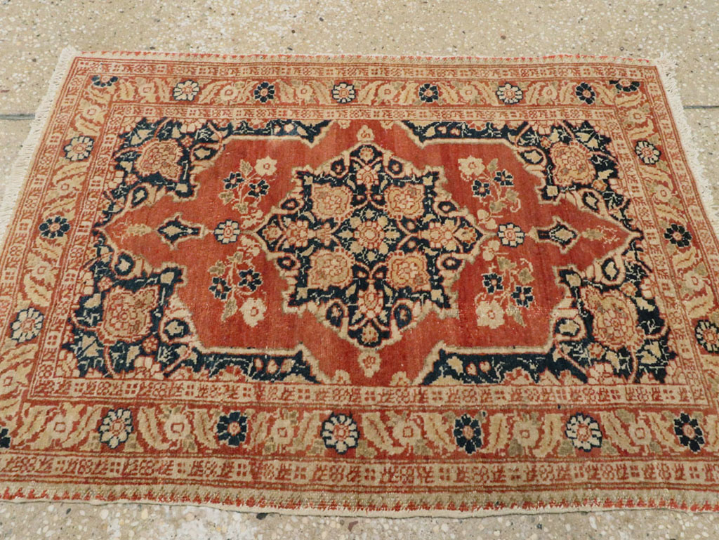 Antique Persian Tabriz Hagi Jalili Rug, No.17918 - Gsblank