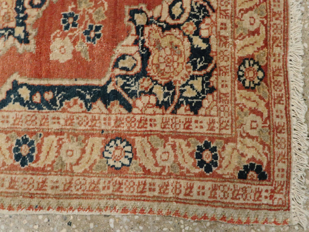 Antique Persian Tabriz Hagi Jalili Rug, No.17918 - Gsblank