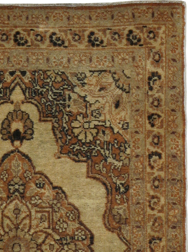 Antique Persian Tabriz Hagi Jalili Rug, No.17919 - Gsblank