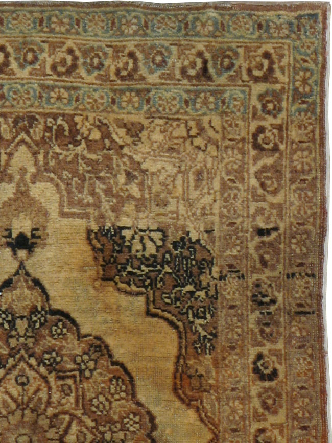 Antique Persian Tabriz Hagi Jalili Rug, No.17919 - Gsblank