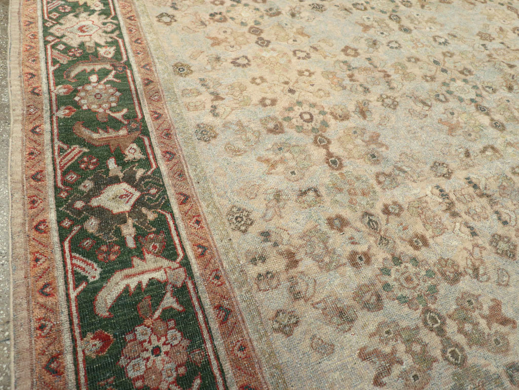 Antique Persian Mahal Room Size Carpet, No.17925 - Gsblank