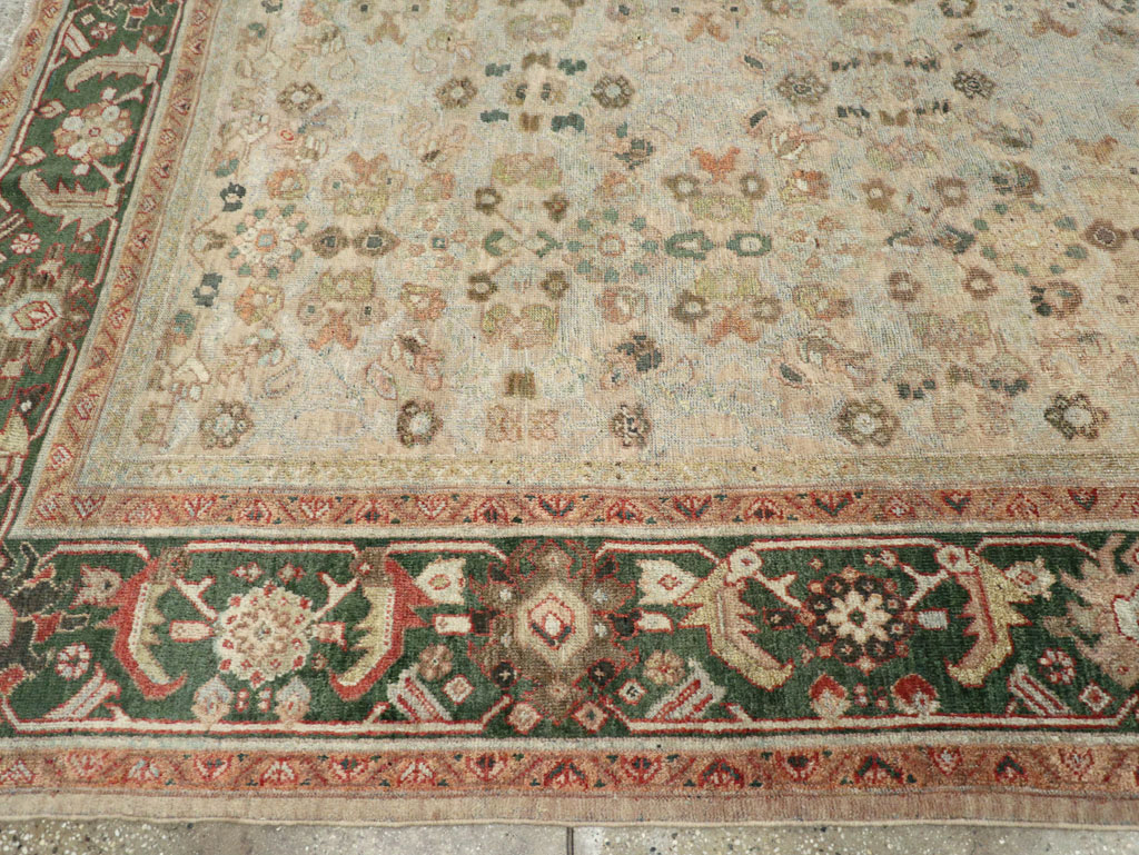 Antique Persian Mahal Room Size Carpet, No.17925 - Gsblank