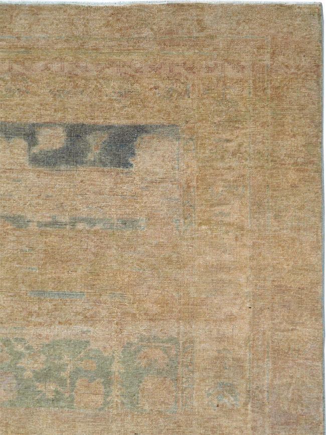 Antique East Turkestan Khotan Carpet, No.17926 - Gsblank