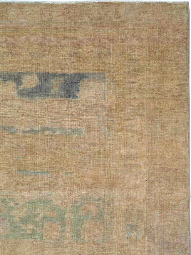 Antique East Turkestan Khotan Carpet, No.17926 - Gsblank