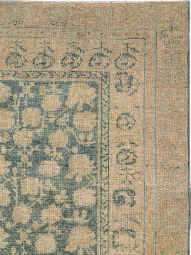 Antique East Turkestan Khotan Carpet, No.17926 - Gsblank
