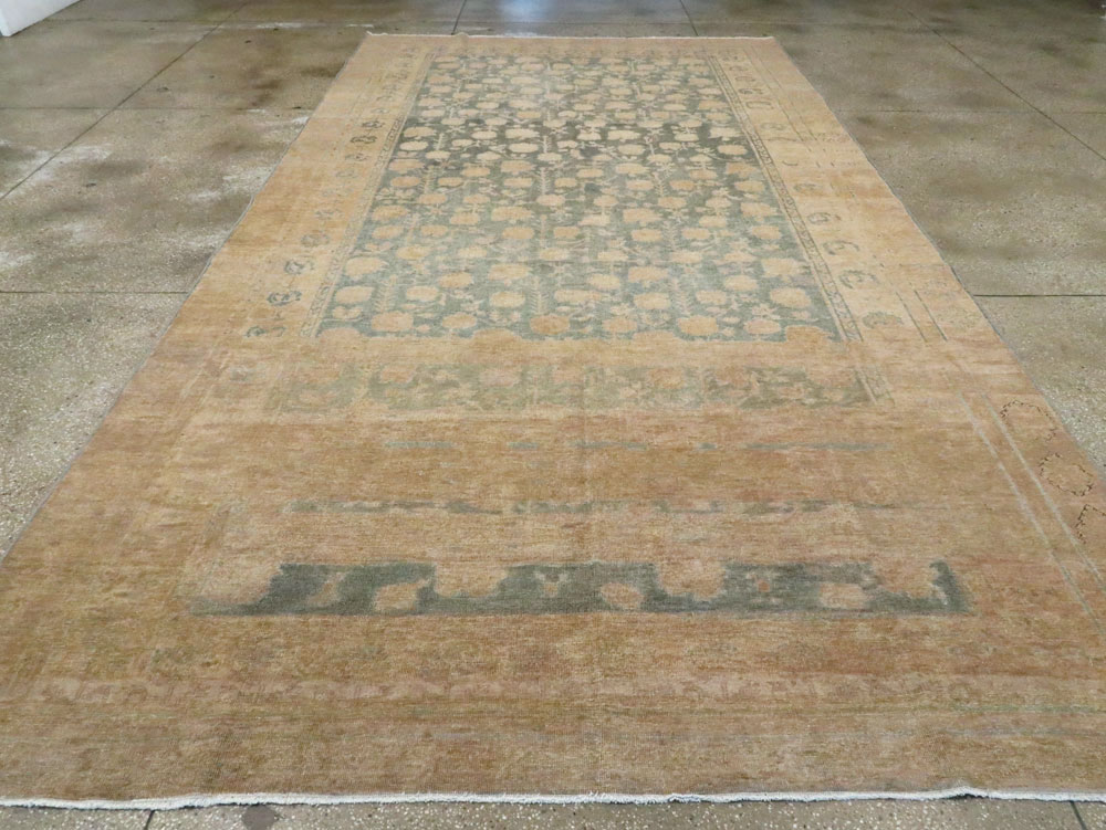 Antique East Turkestan Khotan Carpet, No.17926 - Gsblank