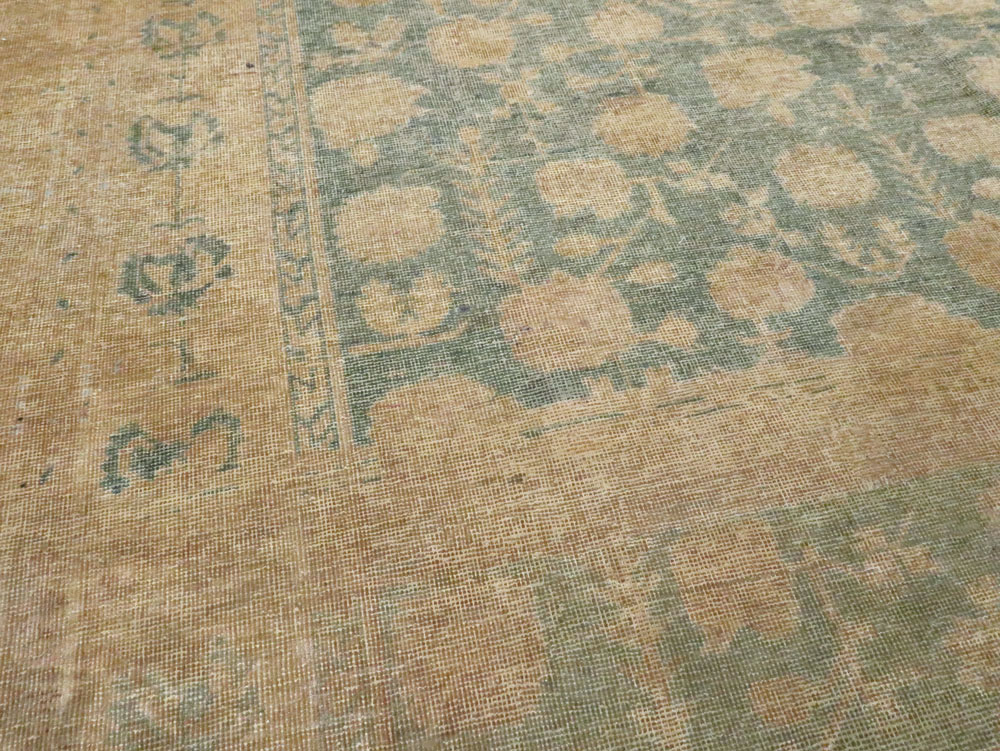 Antique East Turkestan Khotan Carpet, No.17926 - Gsblank