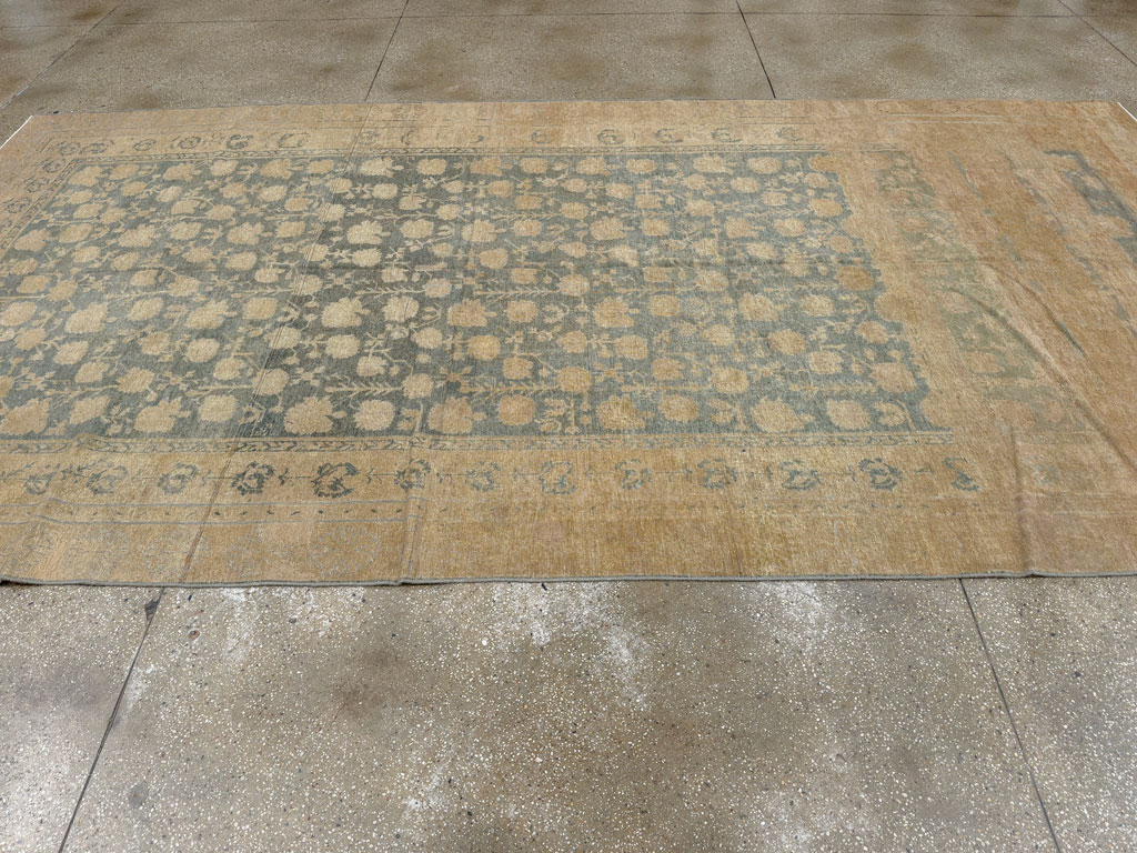 Antique East Turkestan Khotan Carpet, No.17926 - Gsblank