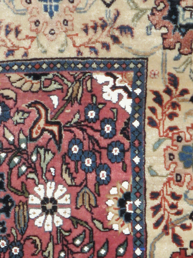 Vintage Persian Bidjar Sampler Rug, No.17937 - Gsblank