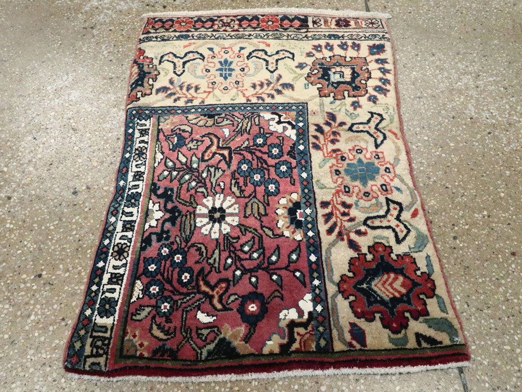 Vintage Persian Bidjar Sampler Rug, No.17937 - Gsblank