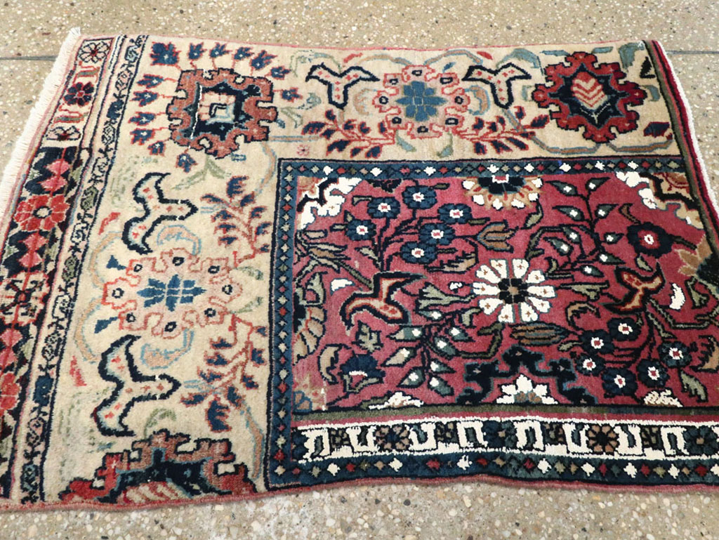 Vintage Persian Bidjar Sampler Rug, No.17937 - Gsblank