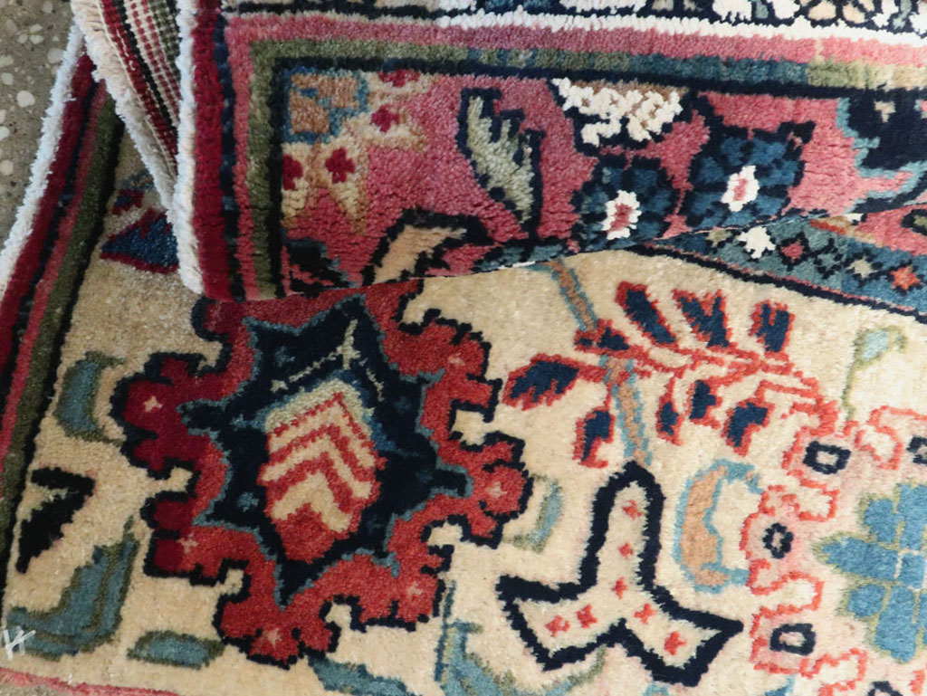 Vintage Persian Bidjar Sampler Rug, No.17937 - Gsblank