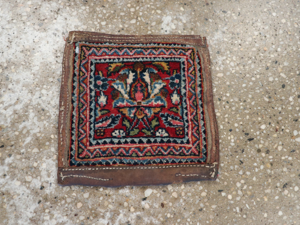 Vintage Persian Tabriz Bag, No.17940 - Gsblank