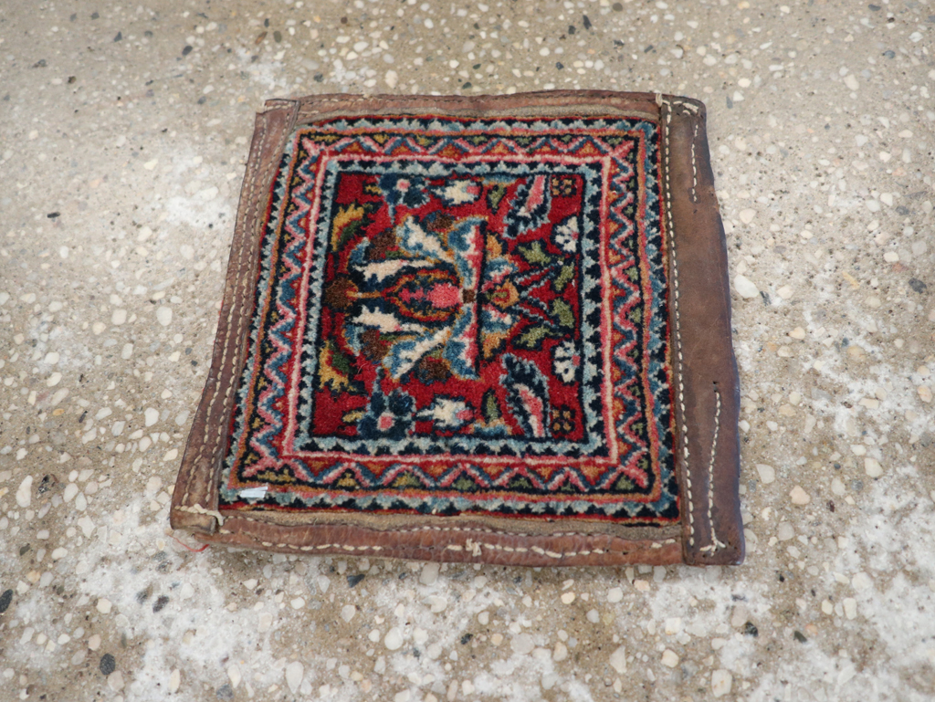 Vintage Persian Tabriz Bag, No.17940 - Gsblank