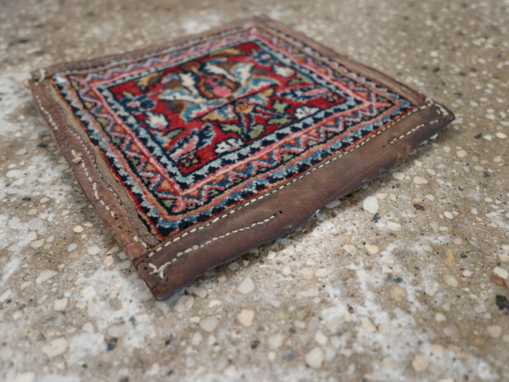Vintage Persian Tabriz Bag, No.17940 - Gsblank