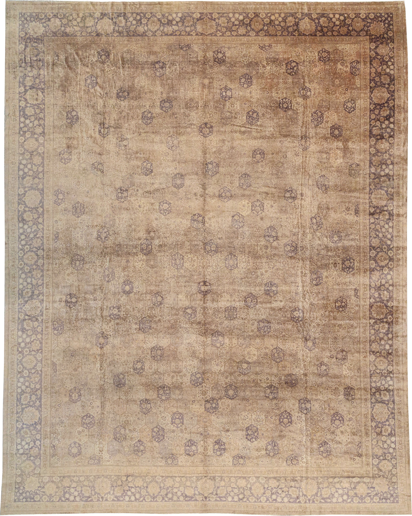 Vintage Turkish Sivas Oversize Carpet, No.17982 - Gsblank