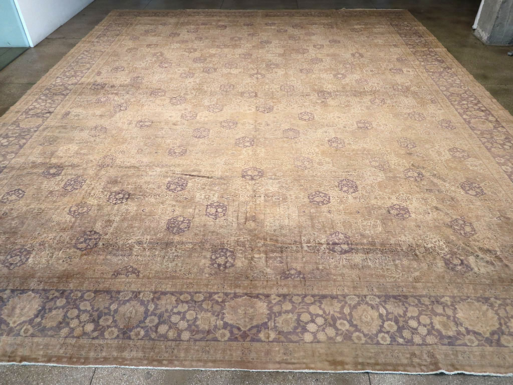 Vintage Turkish Sivas Oversize Carpet, No.17982 - Gsblank