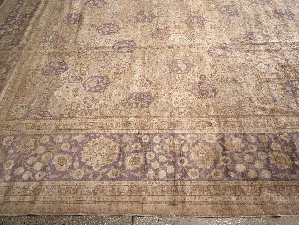 Vintage Turkish Sivas Oversize Carpet, No.17982 - Gsblank