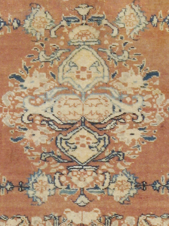 Antique Persian Tabriz Hagi Jalili Rug, No.17995 - Gsblank