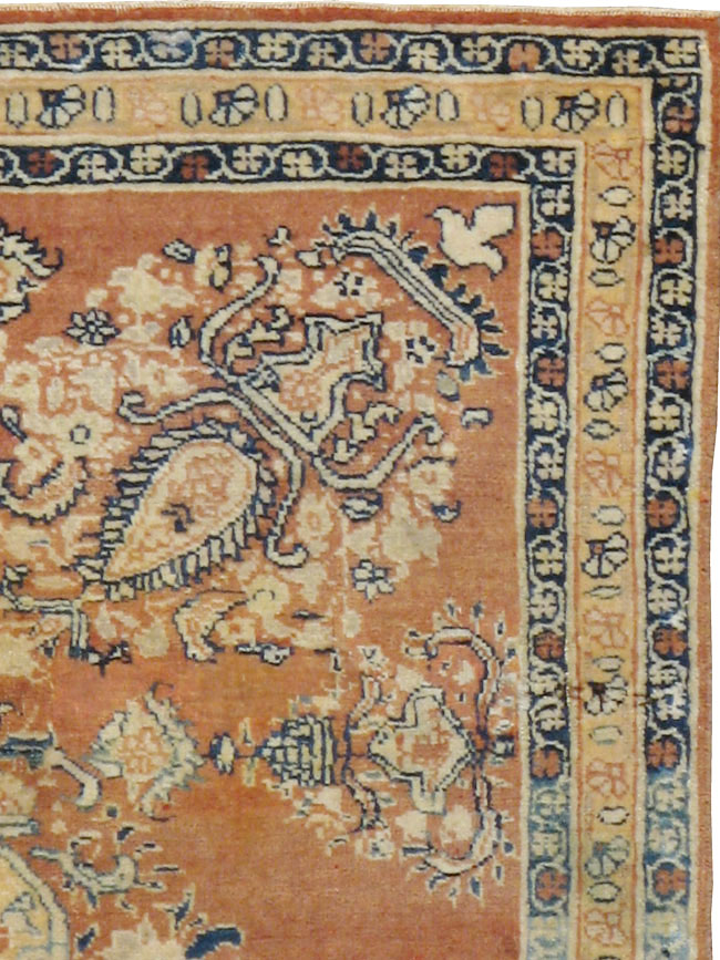 Antique Persian Tabriz Hagi Jalili Rug, No.17995 - Gsblank