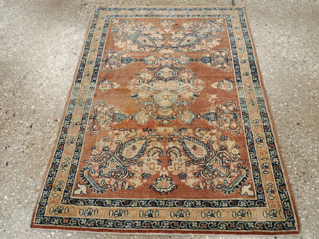 Antique Persian Tabriz Hagi Jalili Rug, No.17995 - Gsblank