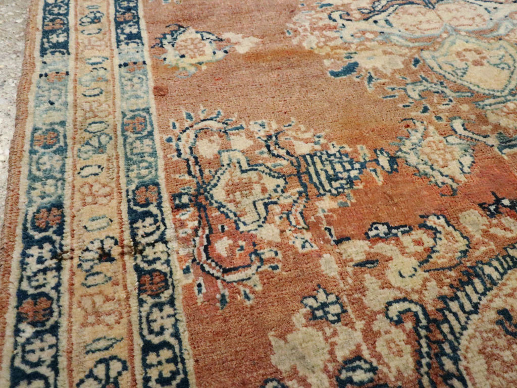Antique Persian Tabriz Hagi Jalili Rug, No.17995 - Gsblank