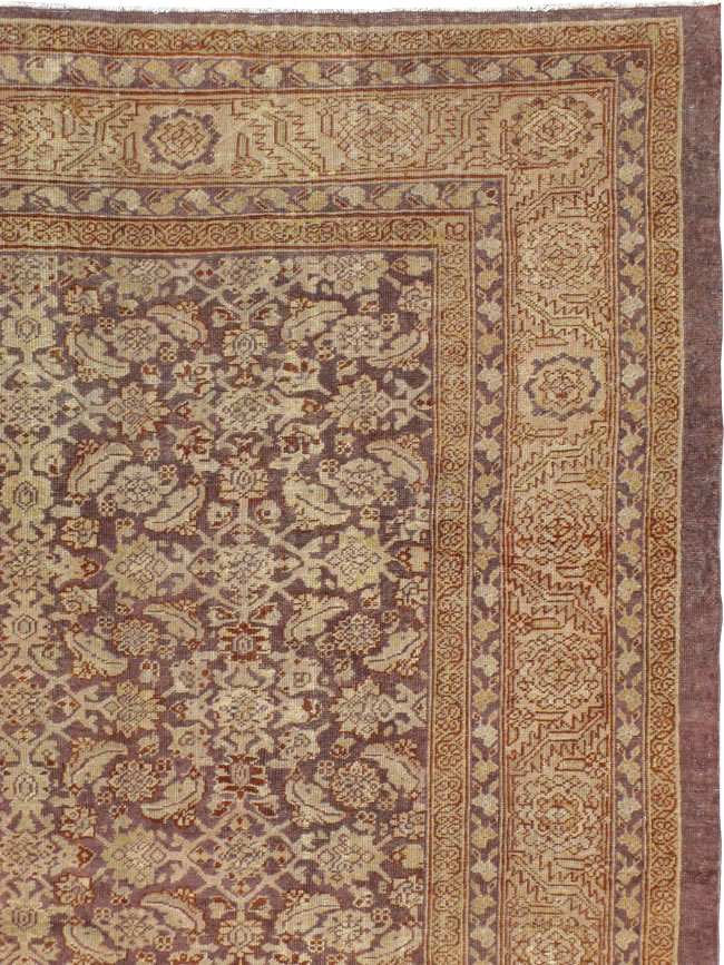 Antique Persian Mahal Carpet, No.18005 - Gsblank
