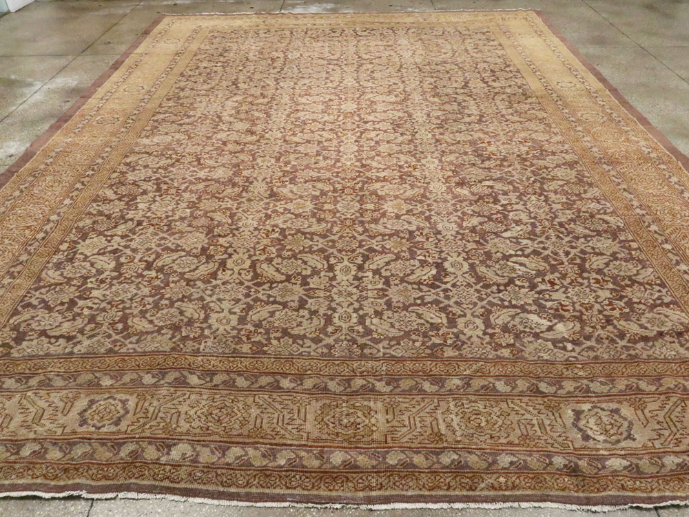 Antique Persian Mahal Carpet, No.18005 - Gsblank