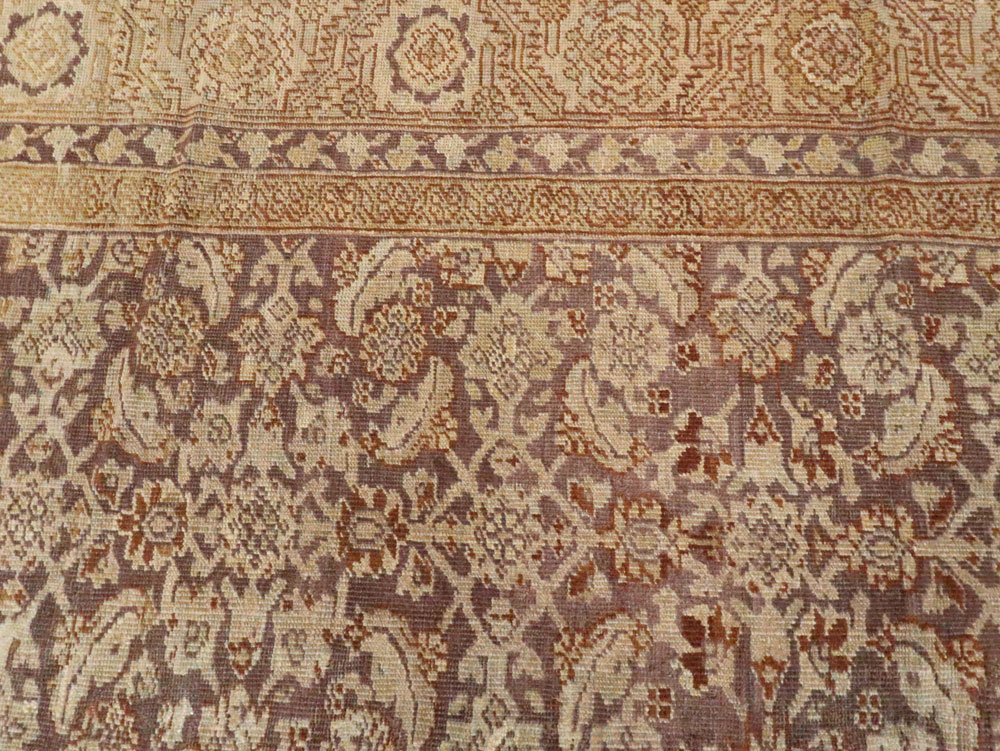 Antique Persian Mahal Carpet, No.18005 - Gsblank