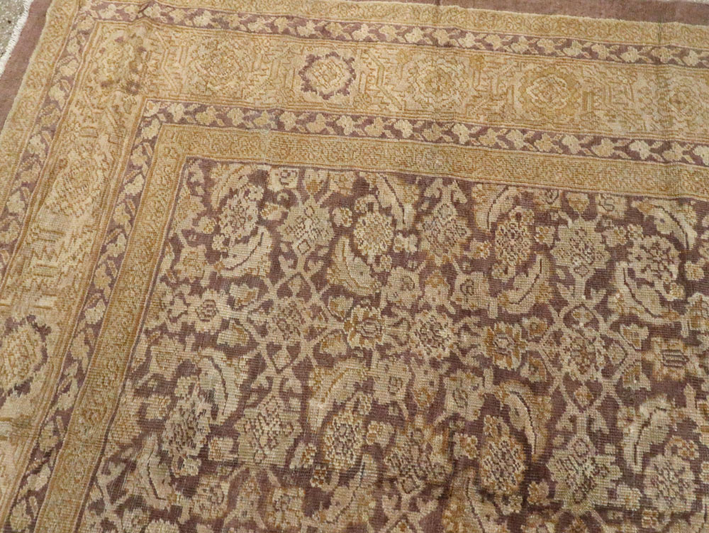 Antique Persian Mahal Carpet, No.18005 - Gsblank