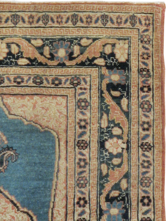 Antique Persian Tabriz Hagi Jalili Rug, No.18019 - Gsblank